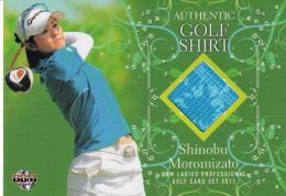 2011 BBM 「FAIRY ON THE FAIRWAY」  諸見里しのぶ メモラビリアカード(シャツ) 010/200