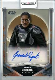 2021 Topps Star Wars The Mandalorian Season 2 Giancarlo Esposito as Moff Gideon Silver Parallel Autographs【09/25】