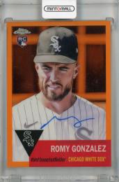 2022 Topps Chrome Platinum Anniversary Romy Gonzalez Autographs Orange #CPA-RG RC【12/25(ジャージナンバー!)】 Chicago White Sox
