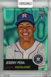 2022 Topps Chrome Platinum Anniversary Jeremy Pena Aqua Lava #377 RC【218/299】 Houston Astros