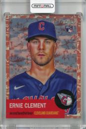 2022 Topps Chrome Platinum Anniversary Ernie Clement Platinum Toile Cream/Rose Gold #151 RC【50/75】 Cleveland Guardians