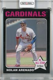 2024 TOPPS HERITAGE Nolan Arenado Black Border #63 St. Louis Cardinals