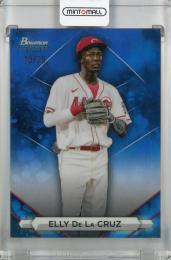 2023 Topps Bowman Sterling Elly De La Cruz Prospects Blue #BSP-99【20/25】 Cincinnati Reds