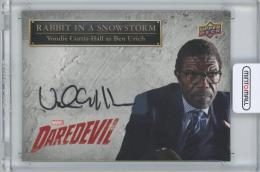 2018 UD Daredevil Seasons 1 and 2 Rabbit in a Snowstorm Autographs / VONDIE CURTIS-HALL as BEN URICH
