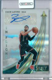 2023-24 Panini Select	Zach Lavine	IN FLIGHT Autographs 直筆サインカード