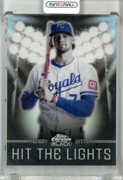 2025 Topps Chorme Black Bobby Witt Jr. #HTL-13 Hit the Lights Royals