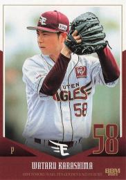2025 BBM 東北楽天ゴールデンイーグルス #E27 辛島航 レギュラーカード