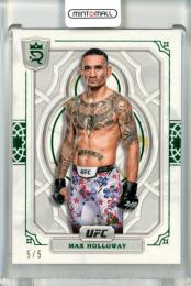 2024 Topps Royalty Ufc Max Holloway #94 Base Green Parallel【5/5】《ラストナンバー!》