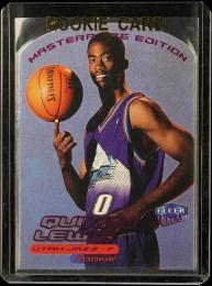 1999-00 Fleer Ultra #143 Quincy Lewis Masterpieces【1/1】 Utah Jazz