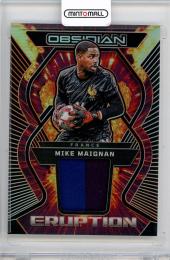 2023-24 PANINI Obsidian Mike Maignan Eruption Jerseys Electric Etch Orange #18【06/10】 France