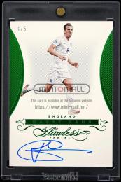 2016 Panini Flawless #FSHK Harry Kane Flawless Signatures Emerald【4/5】