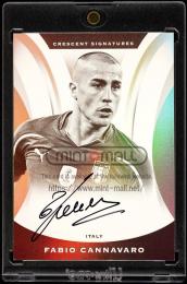 2017 Panini Nobility #CSFC Fabio Cannavaro Fabio Cannavaro Crescent Signatures