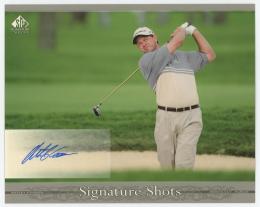 2005 UD SP Signature Shots 8 x 10 / RETIEF GOOSEN