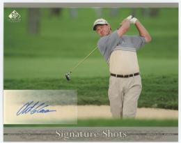 2005 UD SP Signature Shots 8 x 10 / RETIEF GOOSEN