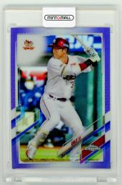 2021 TOPPS Chrome NPB 東北楽天ゴールデンイーグルス 銀次 Base Purple Refractor 206/299