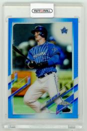 2021 TOPPS Chrome NPB 横浜DeNAベイスターズ タイラー・オースティン Base Blue Refractor 31/150