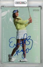 2023 EPOCH JLPGA TOP PLAYERS エイミー・コガ デコモリシグネーチャー サファイヤ【18/25】