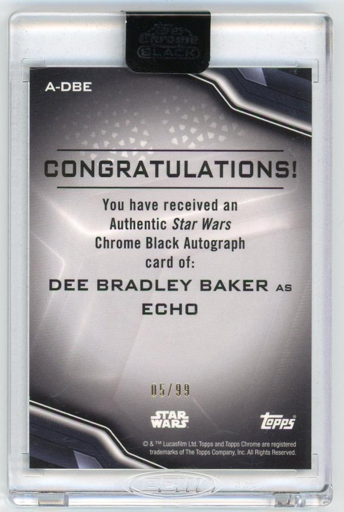 ミントモール / MINT LAB TOKYO店 / 2022 TOPPS Star Wars Chrome Black Topps Chrome  Black Autographs 