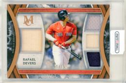 2022 Topps Museum Collection	Rafael Devers	Quad Relic	51/75