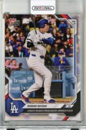 2026 Topps Now Shohei Ohtani Longest On-Base Streak Ever by Japanese Player #71