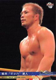 2017 BBM INFINITY #61 桜井”マッハ”速人(総合格闘技) レギュラーカード