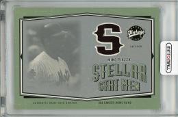 【若干白欠けあり】2004 UPPER DECK Vintage  Mike Piazza Game Used Swatch
