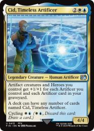 【FIN】【ENG】【Foil】《独創的な革新者、シド/Cid, Timeless Artificer》No.415