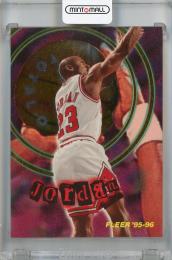 1995-96 Fleer Michael Jordan Total O #2 Chicago Bulls