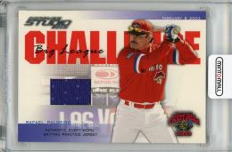 2003 DONRUSS Studio  Rafael Palmeiro Event Worn Batting Practice Jersey