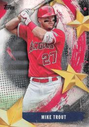 2025 Topps SERIES.1 MLB #SMLB-8 Mike Trout インサートカード Stars of MLB