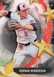 2025 Topps SERIES.1 MLB #SMLB-12 Gunnar Henderson インサートカード Stars of MLB