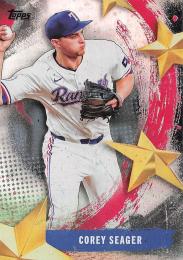 2025 Topps SERIES.1 MLB #SMLB-14 Corey Seager インサートカード Stars of MLB