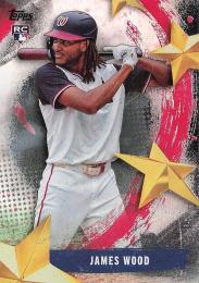 2025 Topps SERIES.1 MLB #SMLB-18 James Wood インサートカード Stars of MLB RC