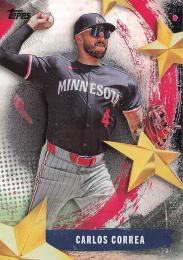 2025 Topps SERIES.1 MLB #SMLB-28 Carlos Correa インサートカード Stars of MLB