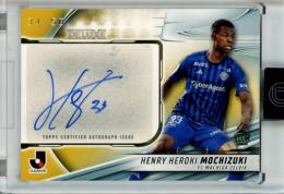 2024 TOPPS Jリーグ Deluxe 望月 ヘンリー海輝 Autograph Card Gold Parallel【34/50】 FC町田ゼルビア