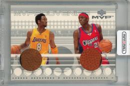 2001-02 Upper Deck MVP Kobe Bryant/Darius Miles Souvenirs Combos #KBDM