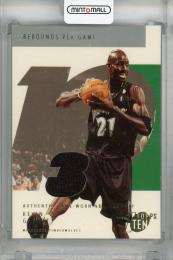 2002-03 Topps Ten  Kevin Garnett Relic Parallel #23【0761/1500】 Minnesota Timberwolves