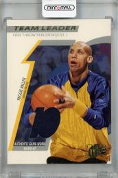 2002-03 Topps Ten  Reggie Miller Team Leader Relics #TLRM 【238/400】 Indiana Pacers