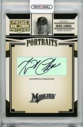 【裏面下部白欠けあり】2005 DONRUSS Prime Patches  Miguel Cabrera Autograph