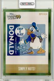2024 EPOCH DONALD DUCK 90TH ドナルドダック & チップとデール イエロー箔【180/275】