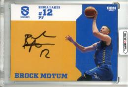 2024-25 BBM B.LEAGUE FAST BREAK 2nd Half ブロック・モータム 直筆サインカード【31/50】