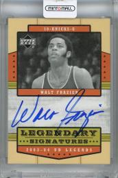 2003-04 Upper Deck Legends Walt Frazier Legendary Signatures #WF Auto New York Knicks