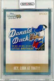 2024 EPOCH DONALD DUCK 90TH ドナルドダック & チップとデール シルバー箔【179/299】