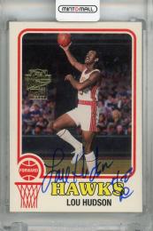 2005-06 Topps Lou Hudson Fan Favorites Autographs Atlanta Hawks