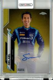 2020 Topps Chrome Formula1 Sean Gelael #F1A-SG Autograph Card Gold Refractor【42/50】