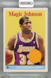 2008-09 Topps Magic Johnson 1958-59 Variations Relics #174 ※状態難 Los Angeles Lakers
