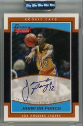 2002-03 Bowman Signature Edition Jannero Pargo #SEJP Auto RC【278/999】 Los Angeles Lakers