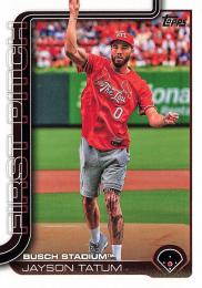 2025 Topps SERIES.1 MLB #FP-5 Jayson Tatum インサートカード First Pitch