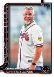 2025 Topps SERIES.1 MLB #FP-7 Chipper Jones インサートカード First Pitch
