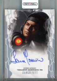 2017 Topps Star Wars Masterwork Temuera Morrison as Jango Fett Autographs